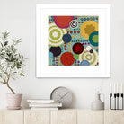 Fiesta 1 by Lisa Kesler on GIANT ART - red contemporary