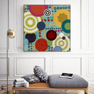 Fiesta 1 by Lisa Kesler on GIANT ART - red contemporary