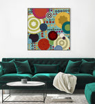 Fiesta 1 by Lisa Kesler on GIANT ART - red contemporary