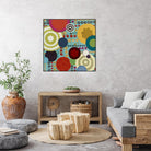 Fiesta 1 by Lisa Kesler on GIANT ART - red contemporary