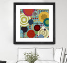 Fiesta 1 by Lisa Kesler on GIANT ART - red contemporary