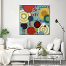 Fiesta 1 by Lisa Kesler on GIANT ART - red contemporary