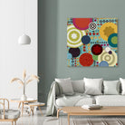 Fiesta 1 by Lisa Kesler on GIANT ART - red contemporary