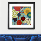 Fiesta 1 by Lisa Kesler on GIANT ART - red contemporary