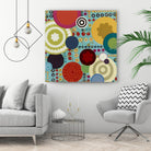 Fiesta 1 by Lisa Kesler on GIANT ART - red contemporary