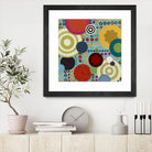 Fiesta 1 by Lisa Kesler on GIANT ART - red contemporary