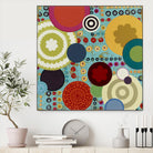 Fiesta 1 by Lisa Kesler on GIANT ART - red contemporary