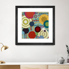 Fiesta 1 by Lisa Kesler on GIANT ART - red contemporary