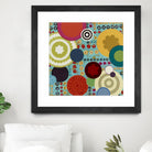 Fiesta 1 by Lisa Kesler on GIANT ART - red contemporary