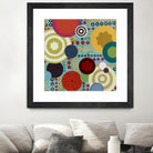 Fiesta 1 by Lisa Kesler on GIANT ART - red contemporary