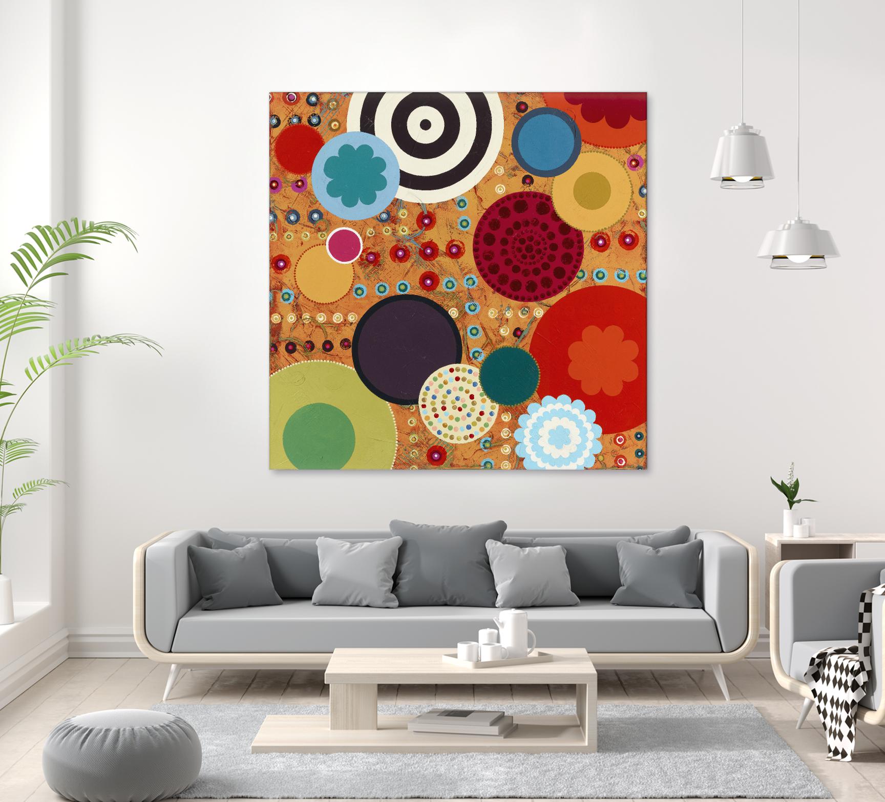 Fiesta 2 by Lisa Kesler on GIANT ART - red contemporary