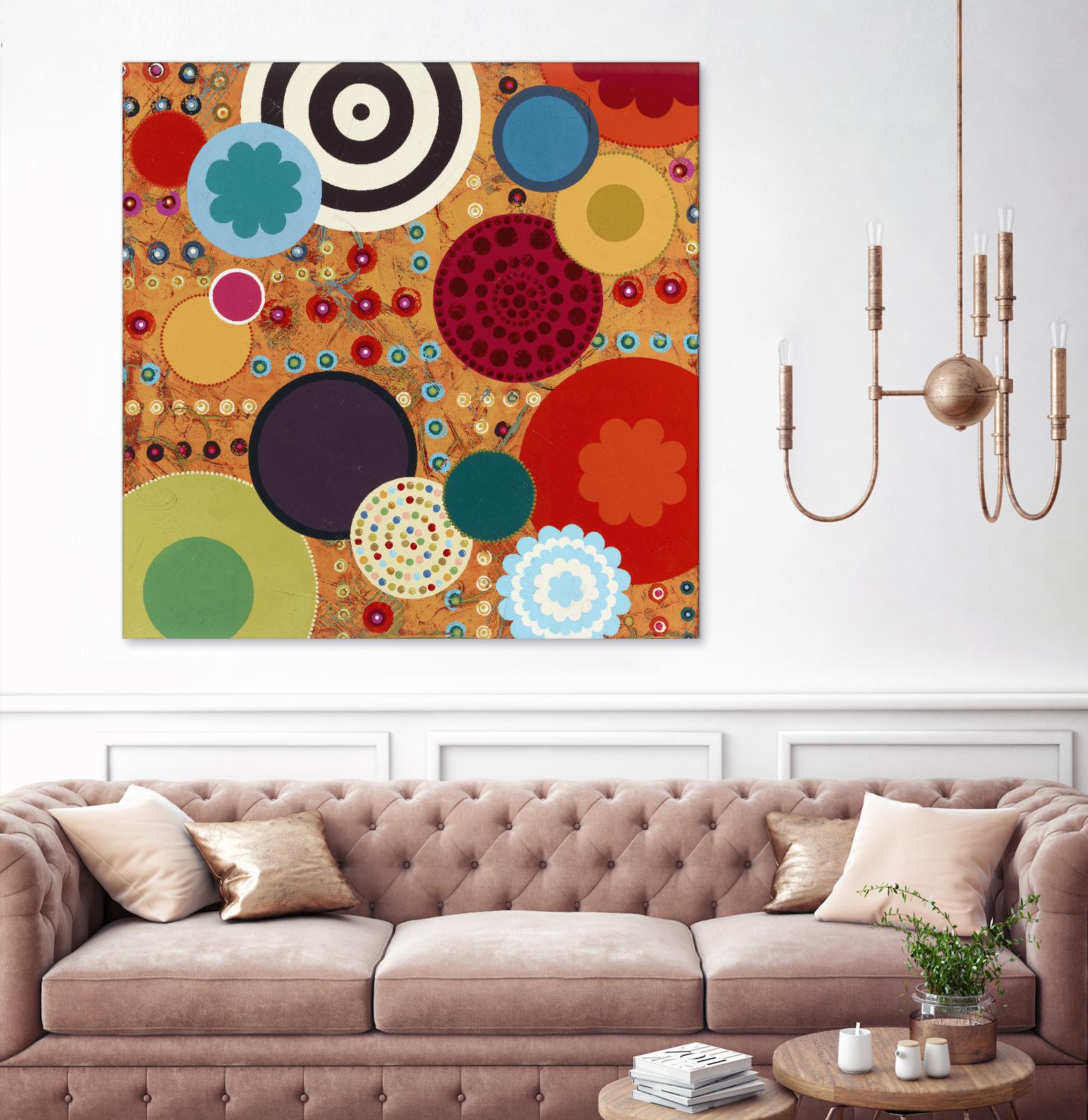 Fiesta 2 by Lisa Kesler on GIANT ART - red contemporary