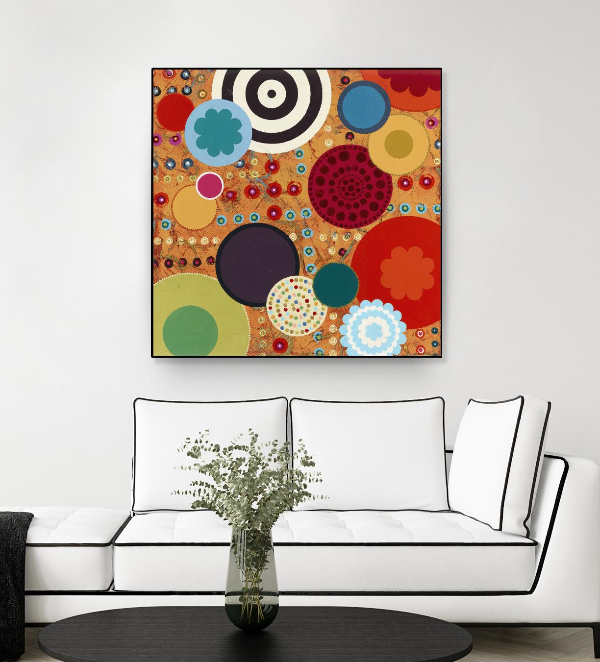 Fiesta 2 by Lisa Kesler on GIANT ART - red contemporary