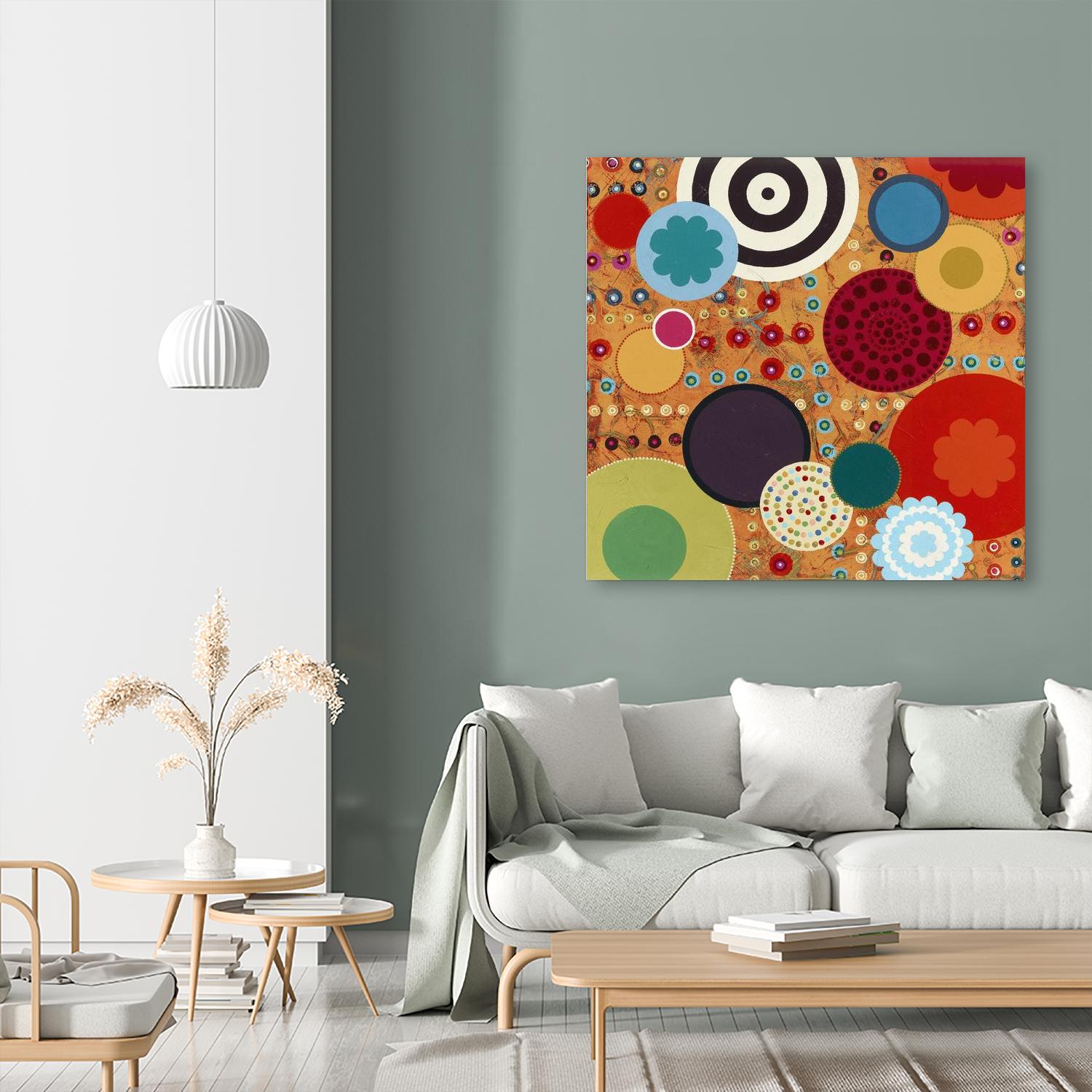 Fiesta 2 by Lisa Kesler on GIANT ART - red contemporary