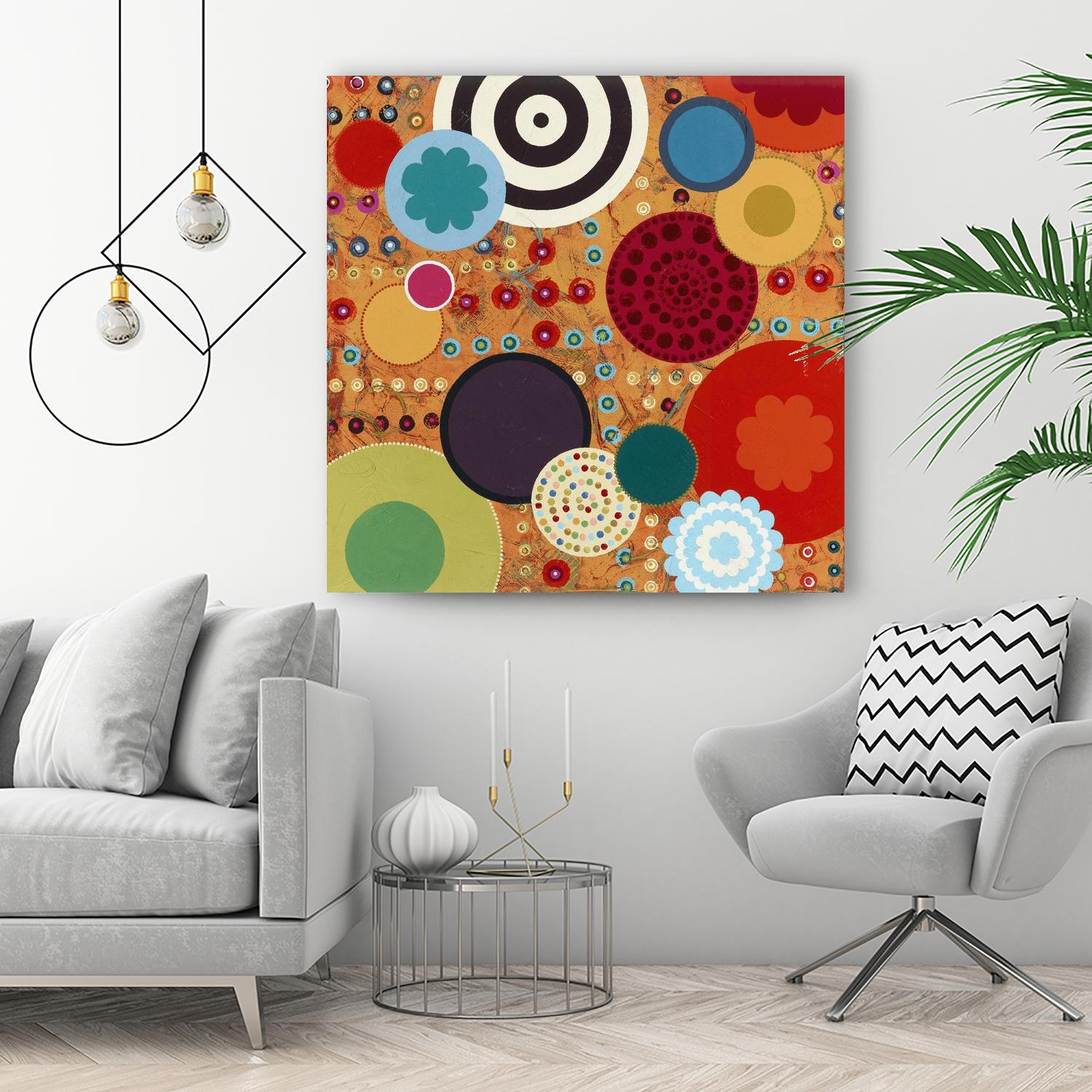 Fiesta 2 by Lisa Kesler on GIANT ART - red contemporary