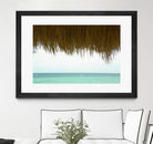 Palapa by Acer Images on GIANT ART - blue sea scene