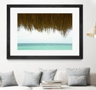 Palapa by Acer Images on GIANT ART - blue sea scene