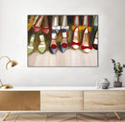 Shoe Seige by Janet Hill on GIANT ART - red fashion