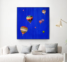 Lift Off C by GI ArtLab on GIANT ART - yellow pop art - alternative