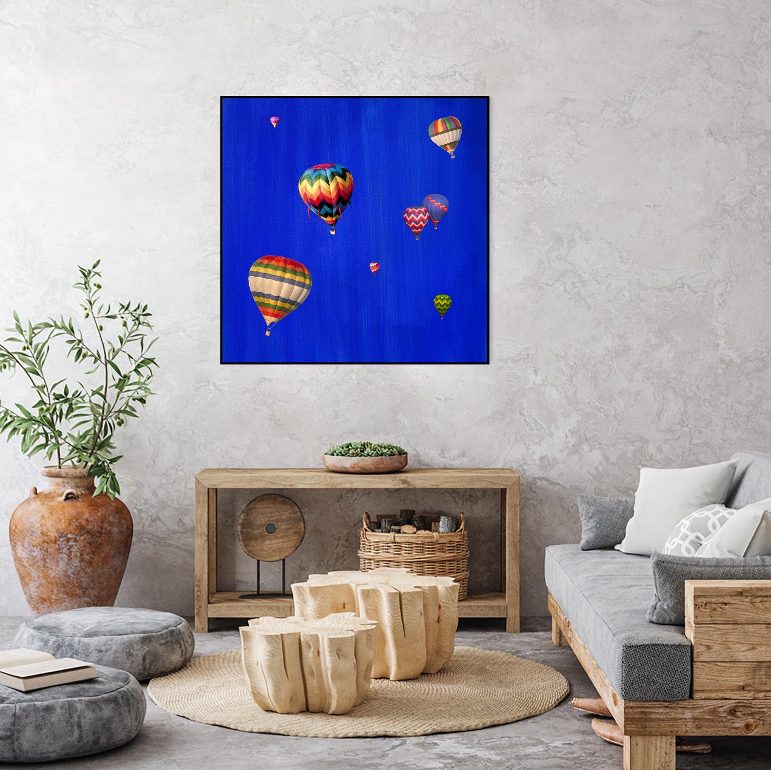 Lift Off C by GI ArtLab on GIANT ART - yellow pop art - alternative