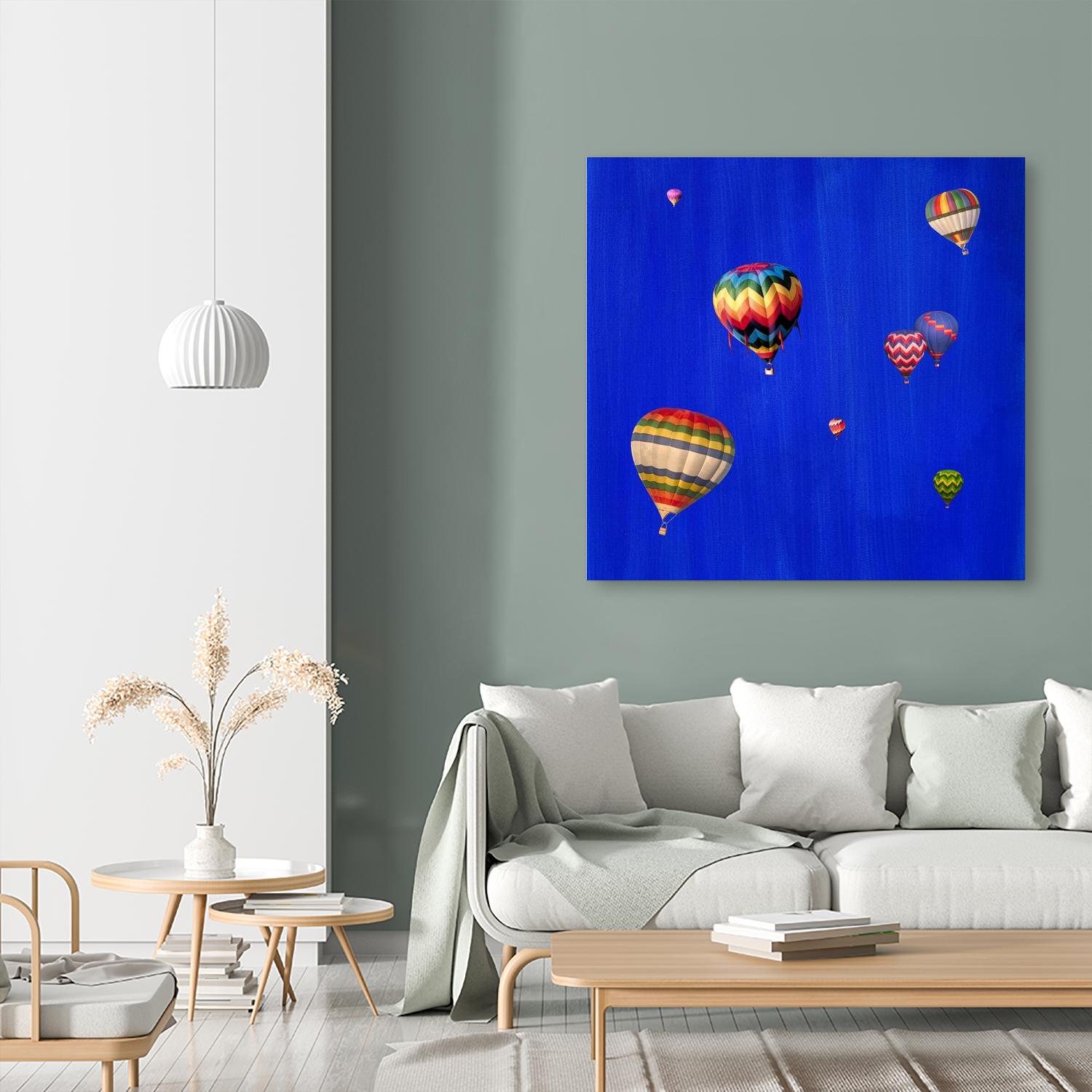 Lift Off C by GI ArtLab on GIANT ART - yellow pop art - alternative
