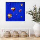 Lift Off C by GI ArtLab on GIANT ART - yellow pop art - alternative