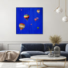Lift Off C by GI ArtLab on GIANT ART - yellow pop art - alternative