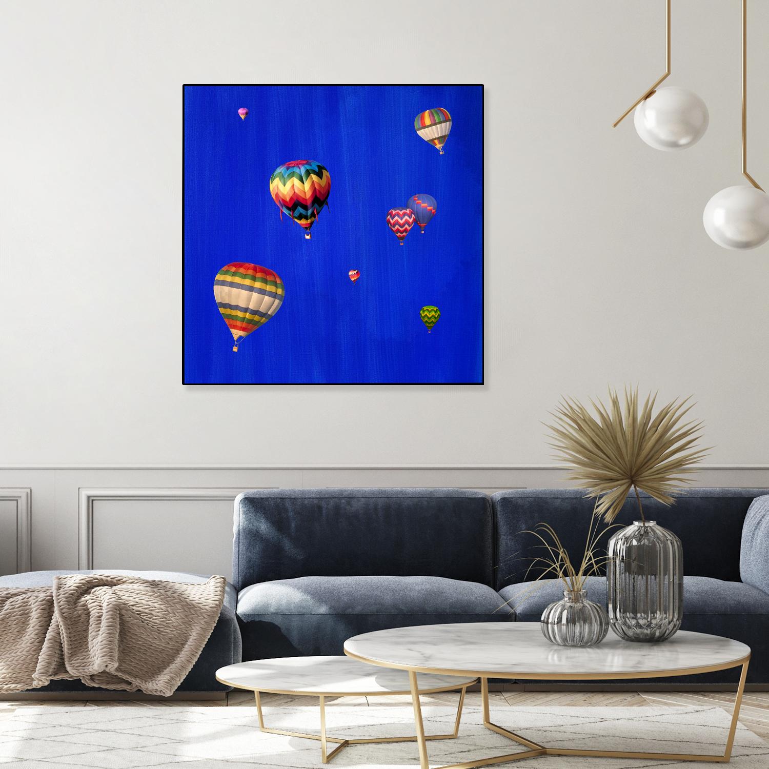 Lift Off C by GI ArtLab on GIANT ART - yellow pop art - alternative