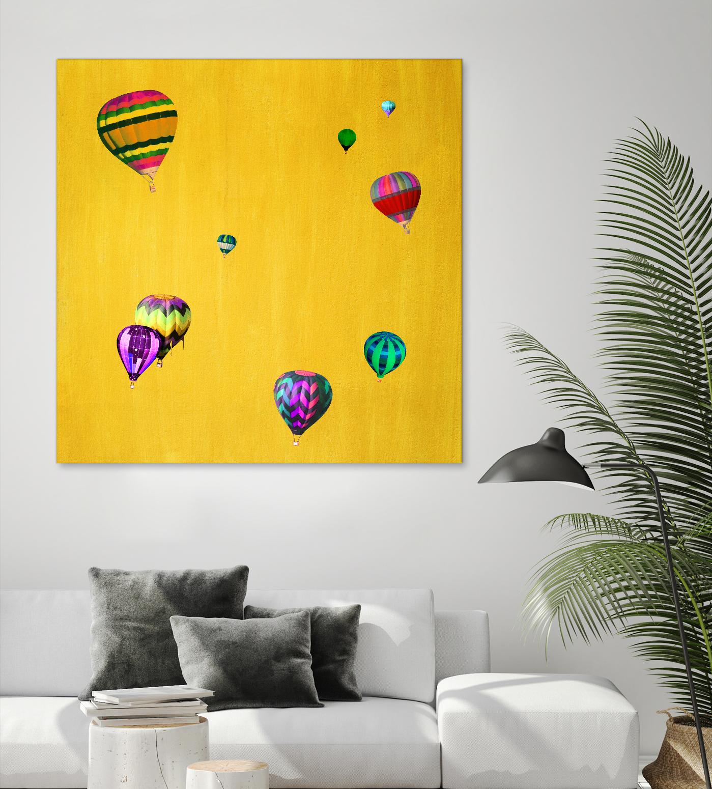 Lift Off F by GI ArtLab on GIANT ART - purple pop art - alternative