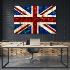 British Flag by Stella Bradley on GIANT ART - red flags
