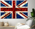 British Flag by Stella Bradley on GIANT ART - red flags