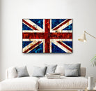 British Flag by Stella Bradley on GIANT ART - red flags