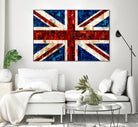 British Flag by Stella Bradley on GIANT ART - red flags