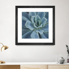 Sweet Succulent by Karen Ussery on GIANT ART - blue botany