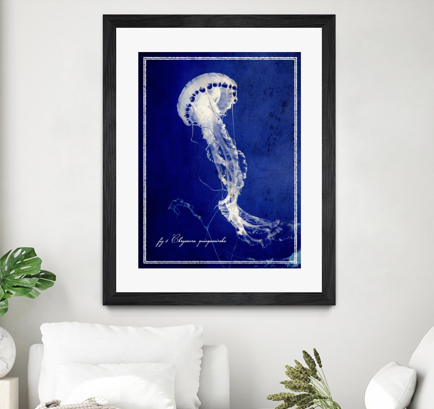 Marine Collection E by GI ArtLab on GIANT ART - blue nautical