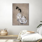 Living the Dream I by Marta Wiley on GIANT ART - white music - dance