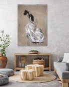 Living the Dream I by Marta Wiley on GIANT ART - white music - dance