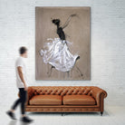 Living the Dream II by Marta Wiley on GIANT ART - white music - dance