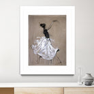 Living the Dream II by Marta Wiley on GIANT ART - white music - dance