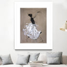 Living the Dream II by Marta Wiley on GIANT ART - white music - dance