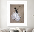 Living the Dream II by Marta Wiley on GIANT ART - white music - dance