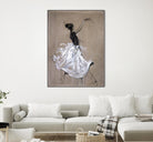 Living the Dream II by Marta Wiley on GIANT ART - white music - dance