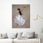 Living the Dream II by Marta Wiley on GIANT ART - white music - dance