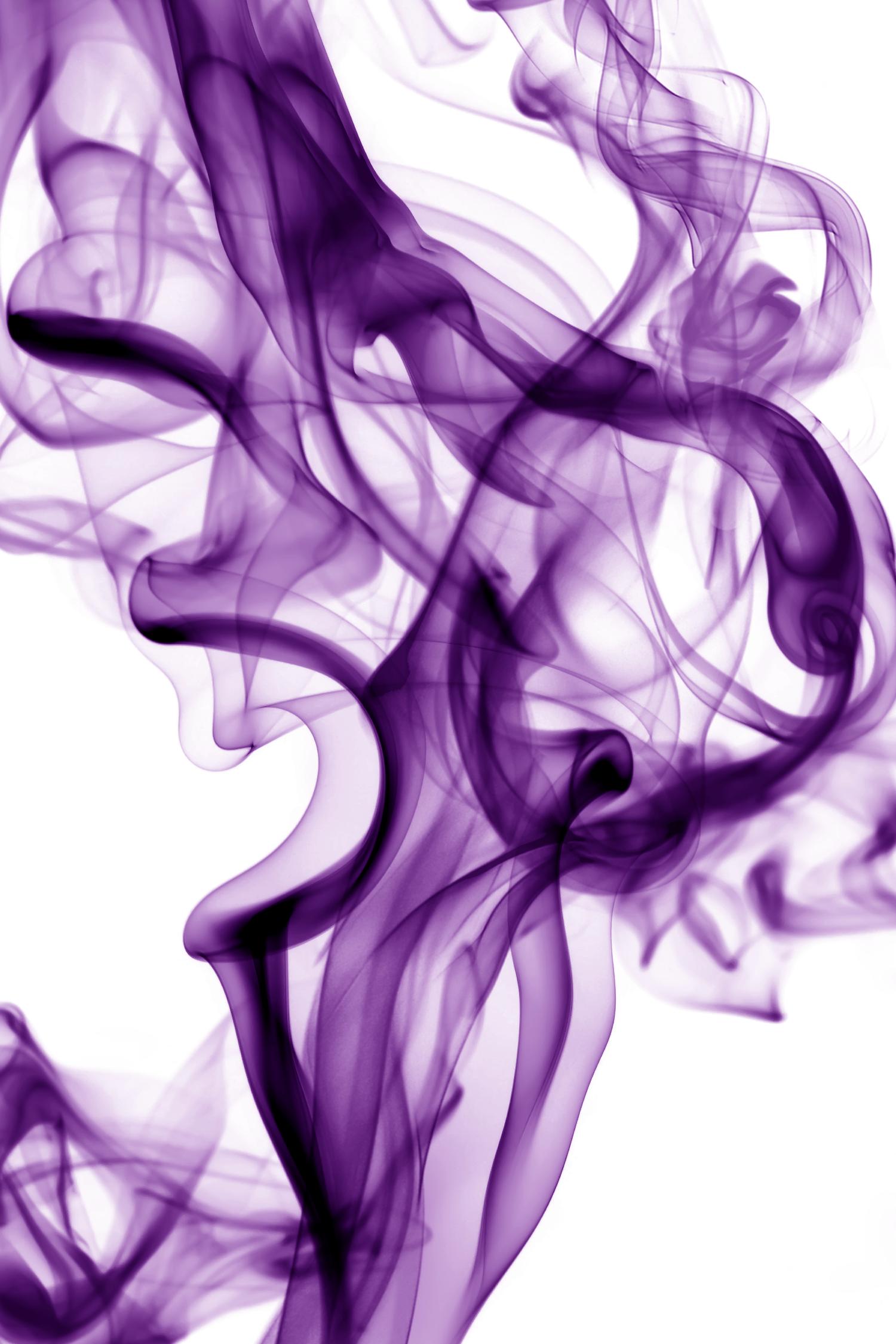 Purple Smoke by GI ArtLab on GIANT ART - white abstract