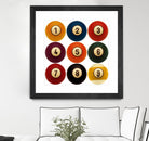 Billiards by GI ArtLab on GIANT ART - yellow leisure