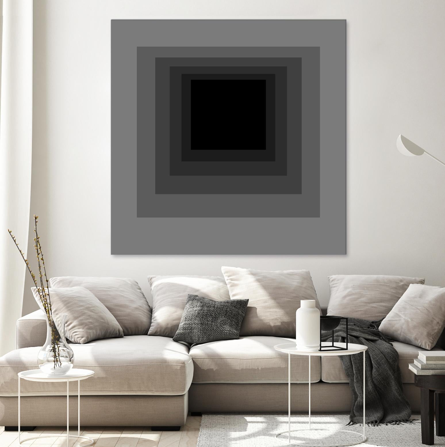 After Josef A by GI ArtLab on GIANT ART - grey abstract