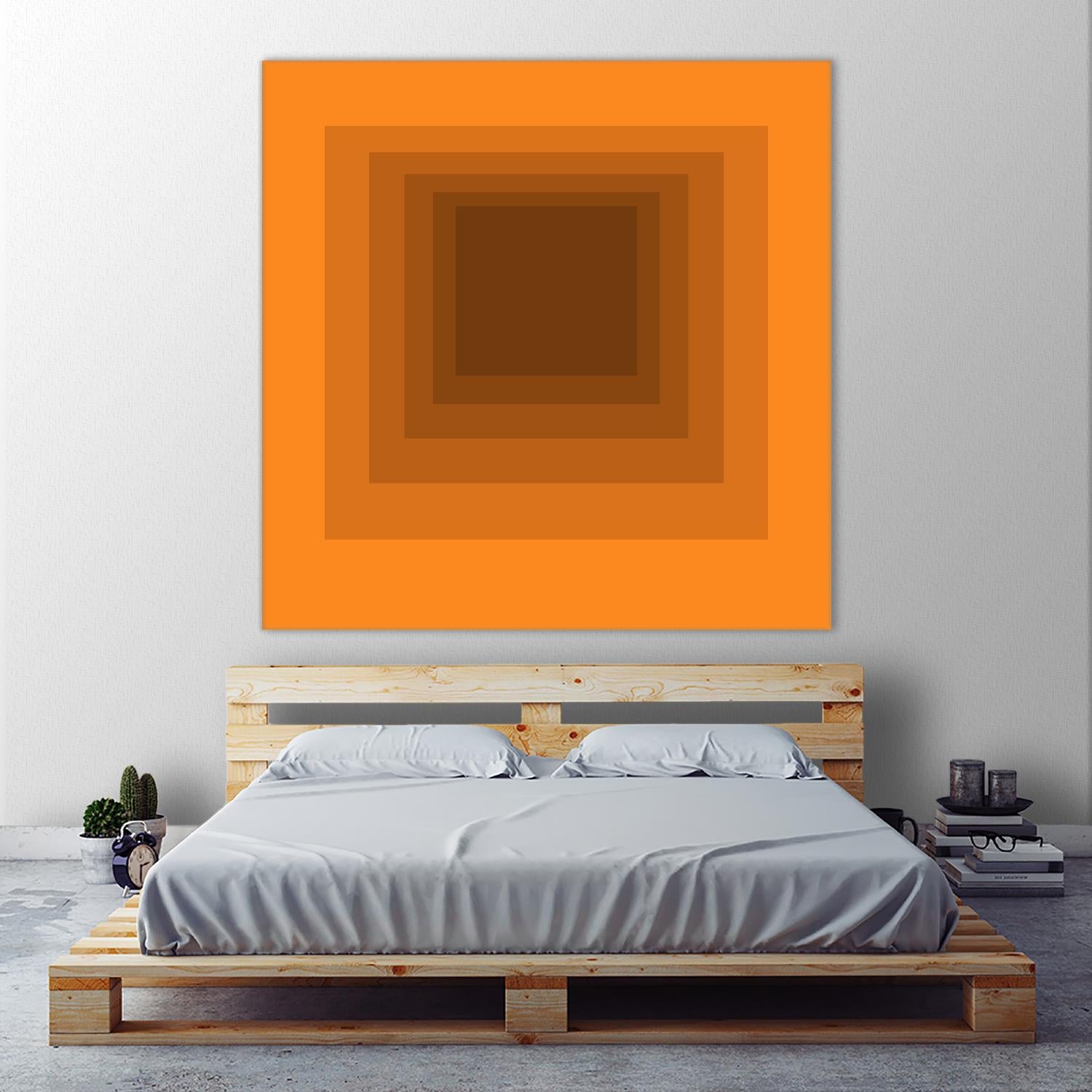 After Josef F by GI ArtLab on GIANT ART - brown abstract