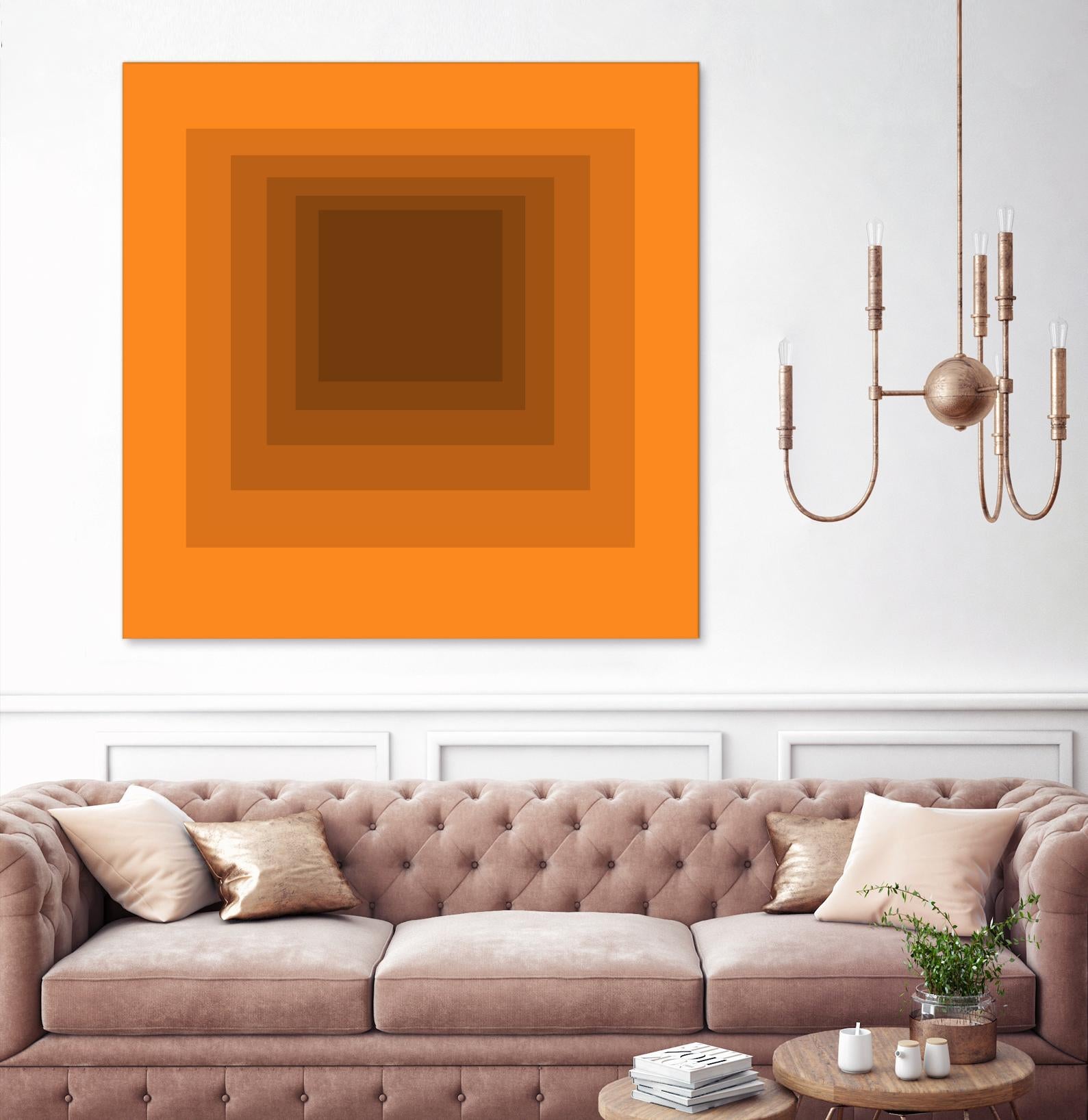 After Josef F by GI ArtLab on GIANT ART - brown abstract