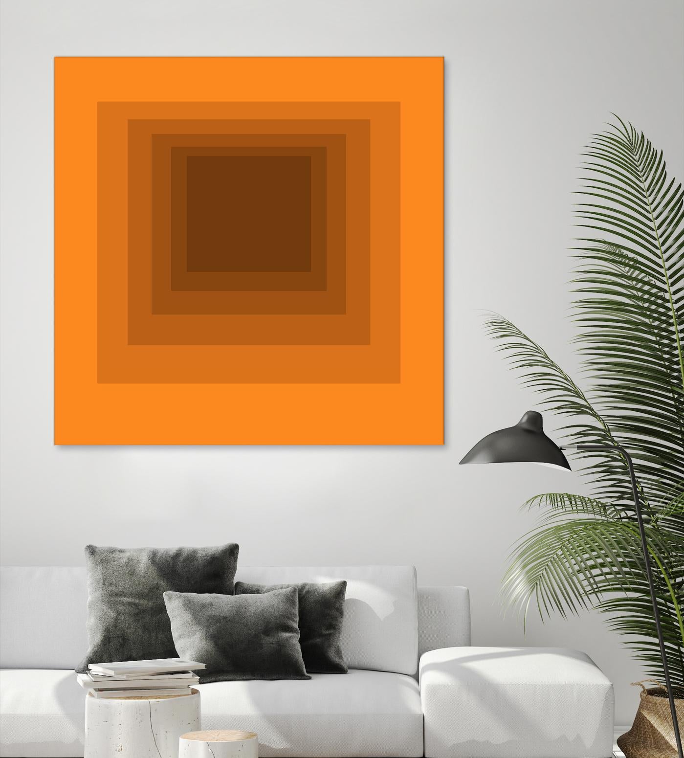 After Josef F by GI ArtLab on GIANT ART - brown abstract