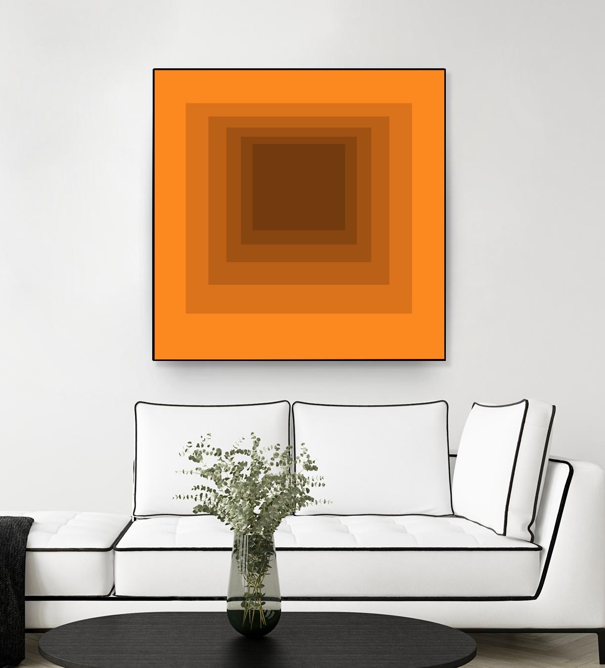 After Josef F by GI ArtLab on GIANT ART - brown abstract